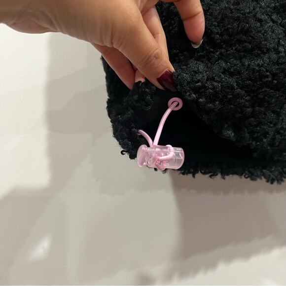 NWT NEW For Love And Lemons Faux Shearling Floral Puffer Vest - Picture 7 of 12